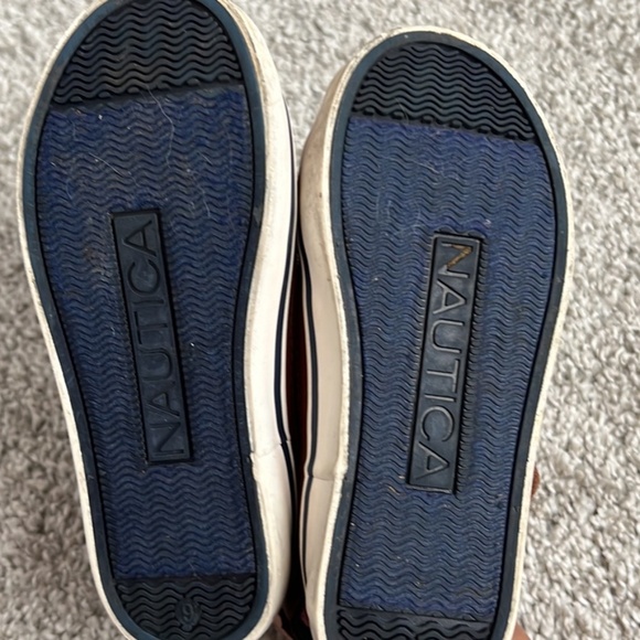 NAUTICA Boys Sandal Shoes Brown Navy Toddler Size 9 MIKKEL Style - Picture 2 of 3